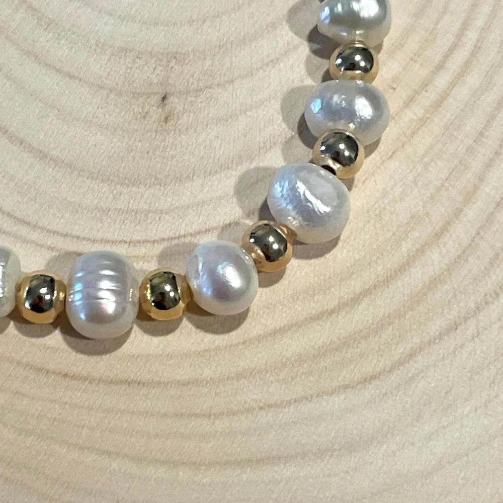 DaVella Collections Linda Bracelet Talavera Poblana Charm Pearl Mexican Handmade